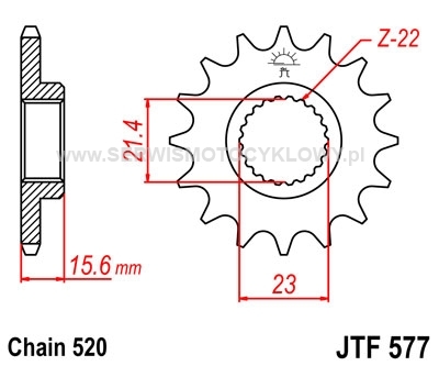 pinion atac JTF577.14