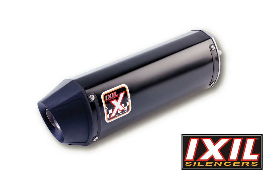 toba finala IXIL HEXOVAL XTREM inox negru Honda CBF 600 2004-2011