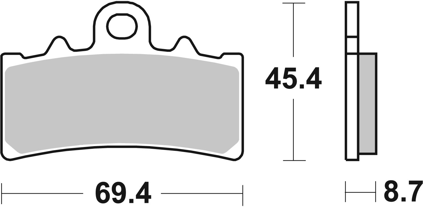 placute frana Brembo fata Aprilia BMW C G Husqvarna Svartpilen, Vitpilen KTM Adventure Duke RC