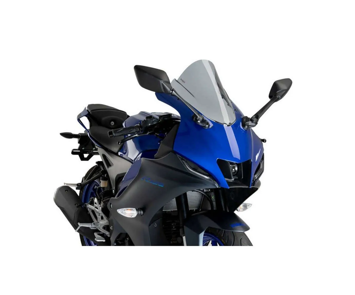 parbriz Puig racing fumuriu Yamaha YZF 125 R 2023-2024