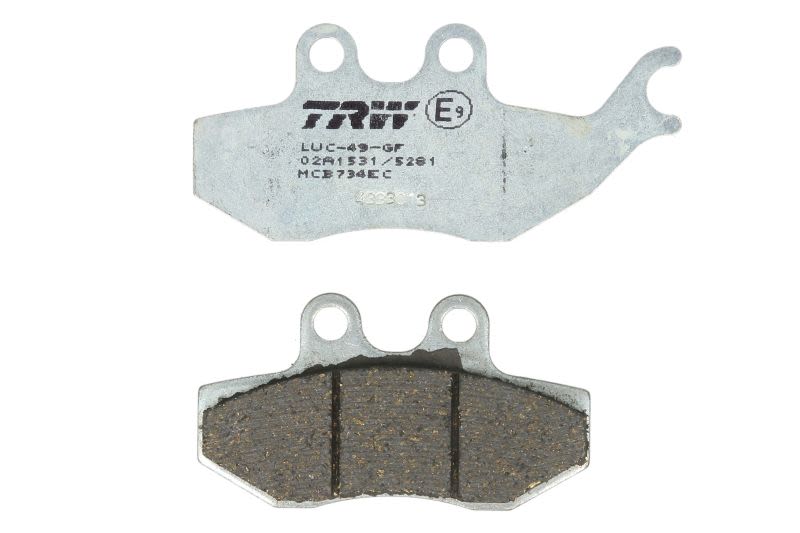 placute frana TRW fata Aprilia Derbi Malaguti Yamaha placute frana TRW fata Aprilia Derbi Malaguti Yamaha
