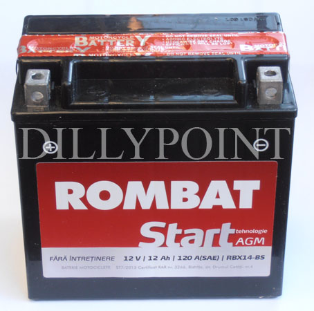 baterie cu gel Rombat YTX14-BS