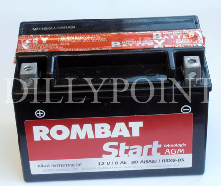 baterie Rombat YTX9-BS