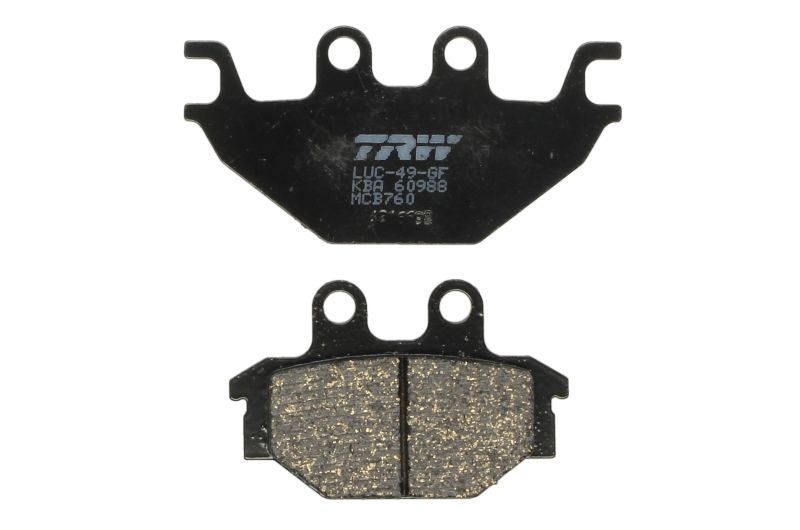 placute frana TRW SYM, ARCTIC CAT DVX, CPI XS; Kawasaki KVF; Kymco KXR, MAXXER, MXU