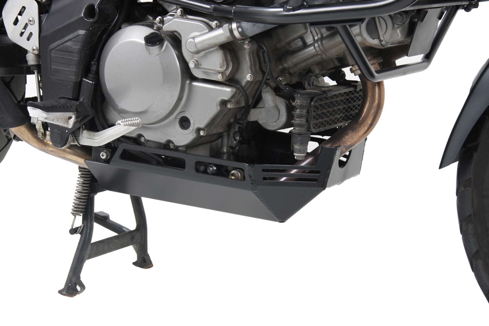 scut motor negru Suzuki DL 650 V-Strom 2004-2011 - Apasa pe imagine pentru inchidere