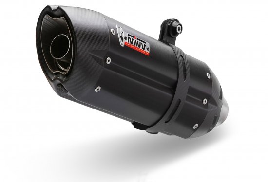 TOBA FINALA MIVV SUONO K.035.L9 Steel Black pentru Kawasaki Z 800 2013-2016