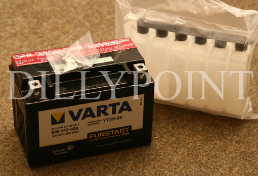 baterie gel Varta YTX9-BS